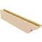 Ekena Millwork 4in. W x 8in. H x 36in. L Crestline Woodgrain TimberThane Rafter Tail, Primed Tan RFTUR04X08X36CRERCPR - alternate 4